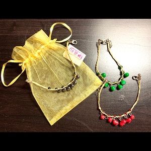 Handmade Asian stone bracelets